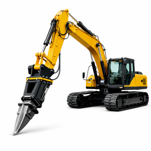 Fendeuse sur pelle hydraulique